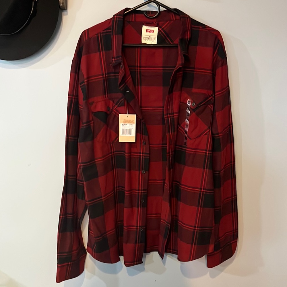 Mens Levis Flannel XXL